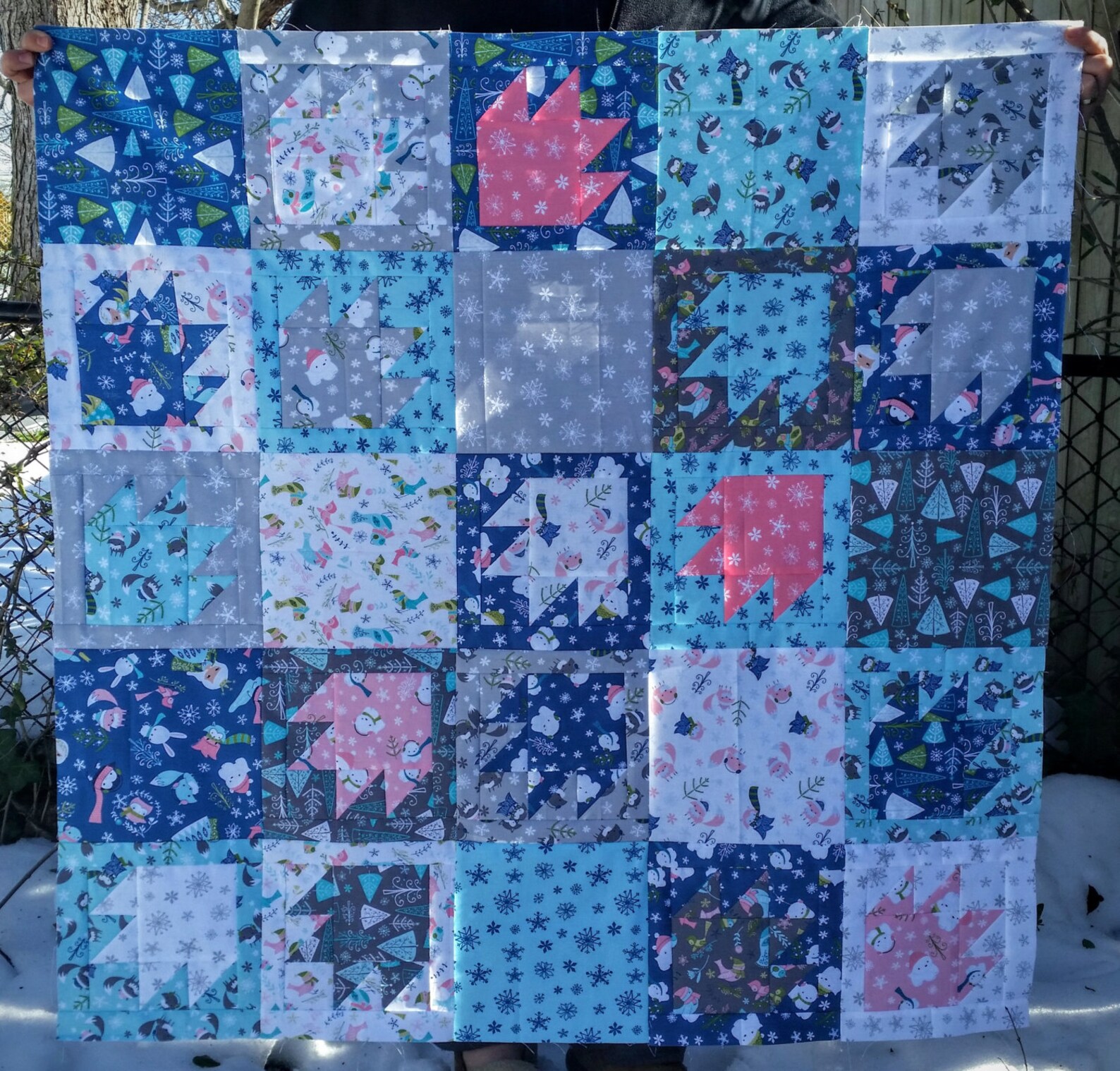 Bear Tracks PDF Quilt Pattern Etsy