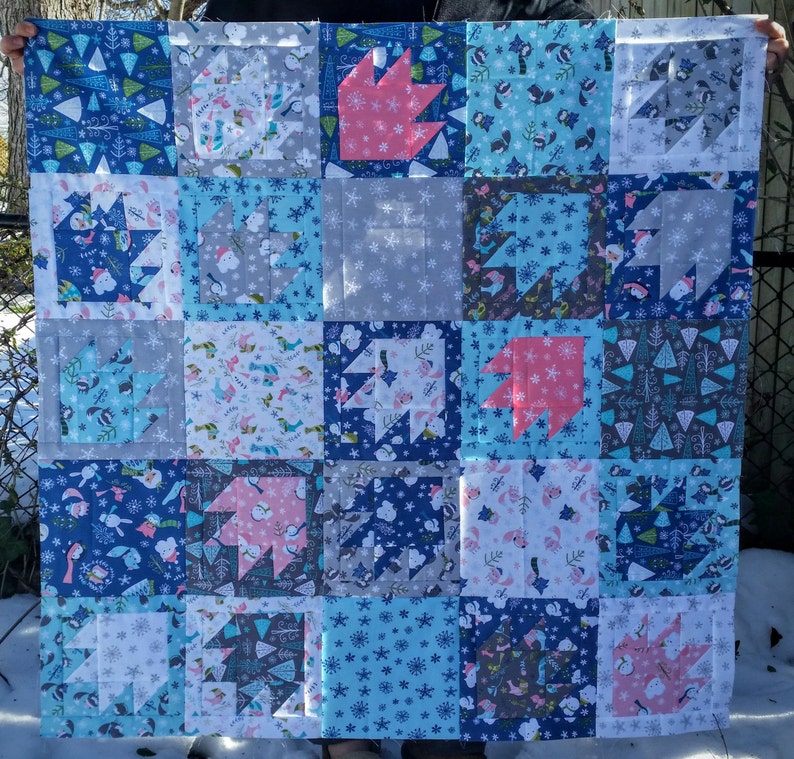 Bear Tracks Quilted Blanket NCU0PTT1678