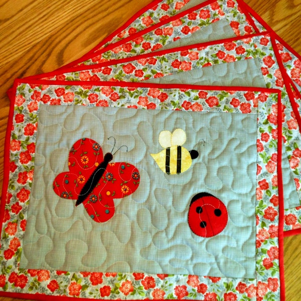 Seasonal Placemats: Set #4 PDF Pattern