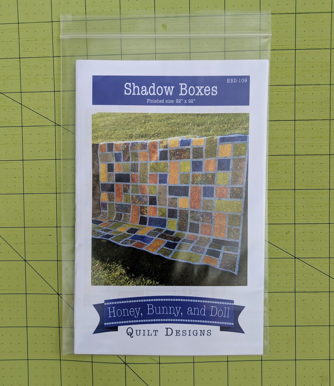 Shadow Boxes Paper Quilt Pattern - Etsy
