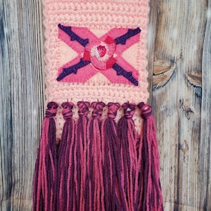 Rose Quartz Flag Scarf