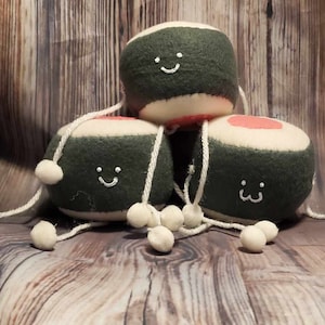 Small Sushi Roll Alien Plushie