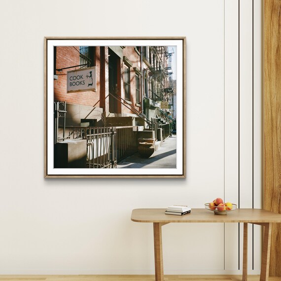 Bonnie Slotnick Cookbooks Print | Greenwich Village Bookstore Photography (Archival Quality)