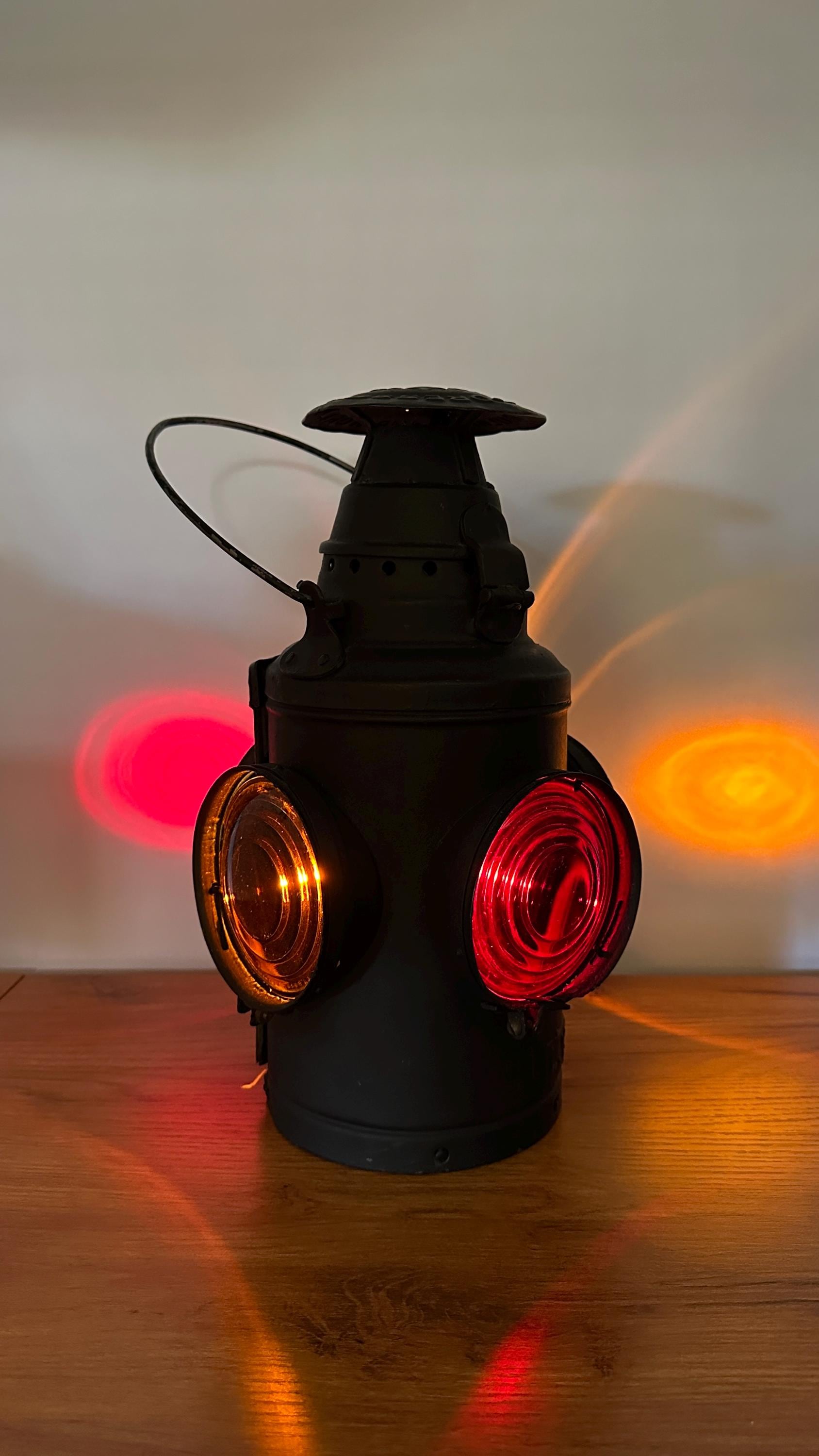 Railroad Switch Antique Lantern - Etsy