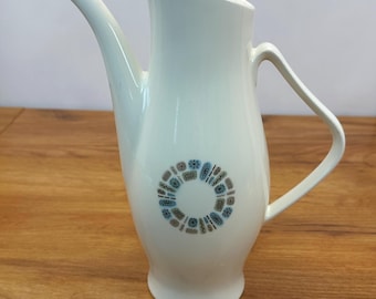 Vintage Temporama Coffee Tea Pot Canonsburg Pottery Atomic 60's -  NO LID