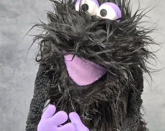 Grizzle - Long-Furred monster Hand Puppet