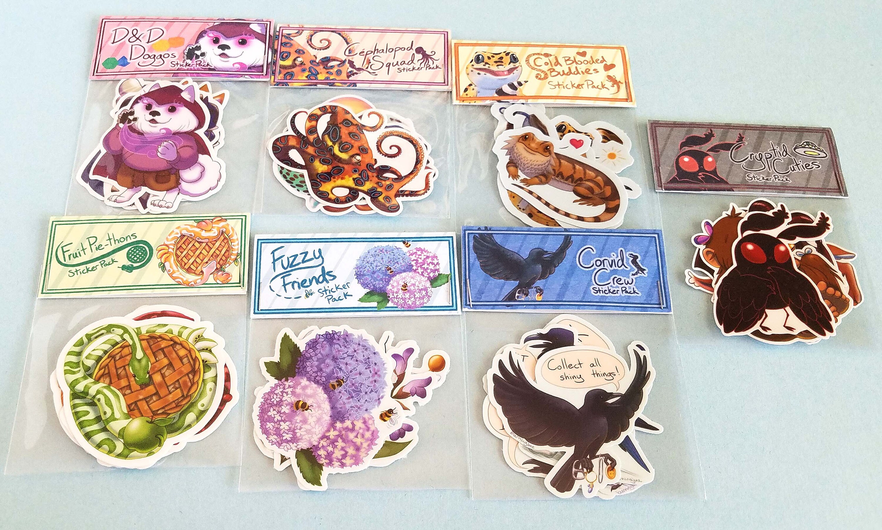 WATERPROOF Dog Stickers Dungeons and Dragons Dnd Doggos Etsy