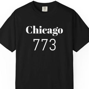 Chicago 773 Area Code T-Shirt by Agree or Disagree