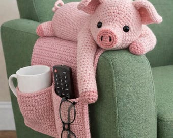 Virkmönster för amigurumigris i PDF-format | Söt plyschgrisleksak | Nybörjarvänlig | Mjukt gosedjur | Direkt nedladdning