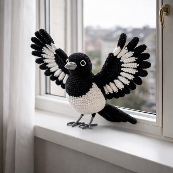Cockatiel Crochet Pattern PDF | Realistic Bird Amigurumi | Parrot Crochet Toy | Bird Plush Pattern | Digital Download