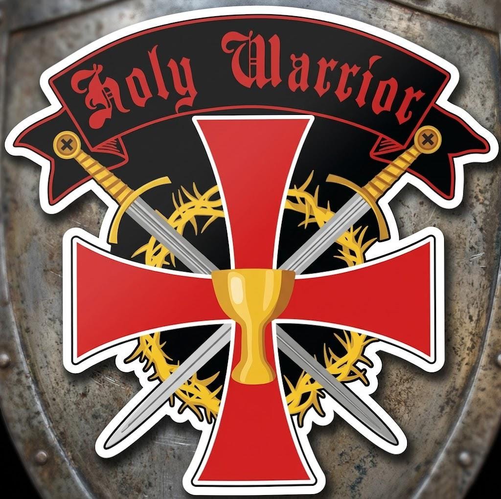 Christian Cross Holy Grail Sticker Religious Faith Vinyl Decal ...