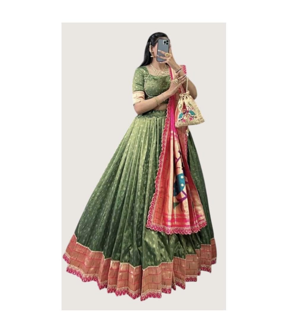 Paithani Gown - Etsy