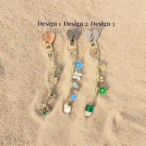 Handmade Kindle Charm | Bookish E-Reader Accessory | Gold Chain Attachment