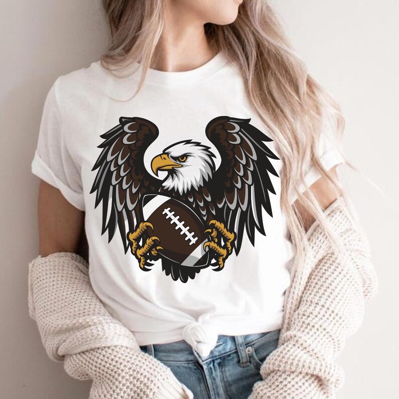 Patriotic Eagle USA Flag SVG Bundle, American Bald Eagle Design ...