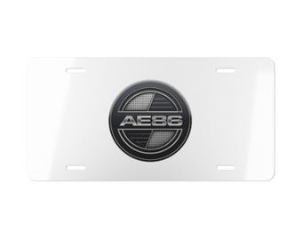AE86-embleem van make-upbord | Autonummerplaat aluminium
