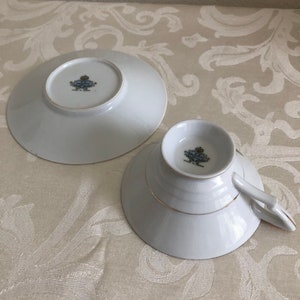 Vintage E W Princess China Tea Cup and Saucer image 2