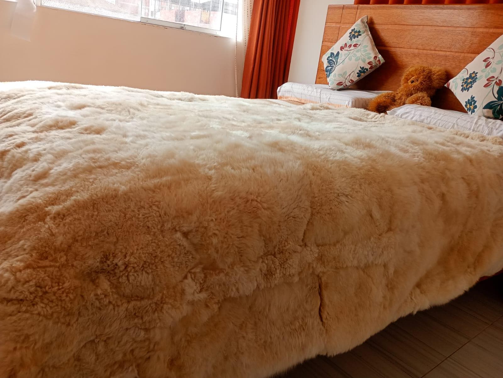 Luxe XXL Elektrische Knuffeldeken Taupe Aanbieding ⏰ | Voord
