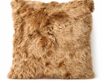 Alpaca fur cushion covers, pillow cover