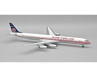 Inflight/ tiger flyer lines  / dc-8-63 / if863ft1125p / n717na /1:200/ new