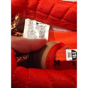 sneaker nike/air force 1'07/ tan-cacao/men size 10.5/hq3447222/bx no lid image 4