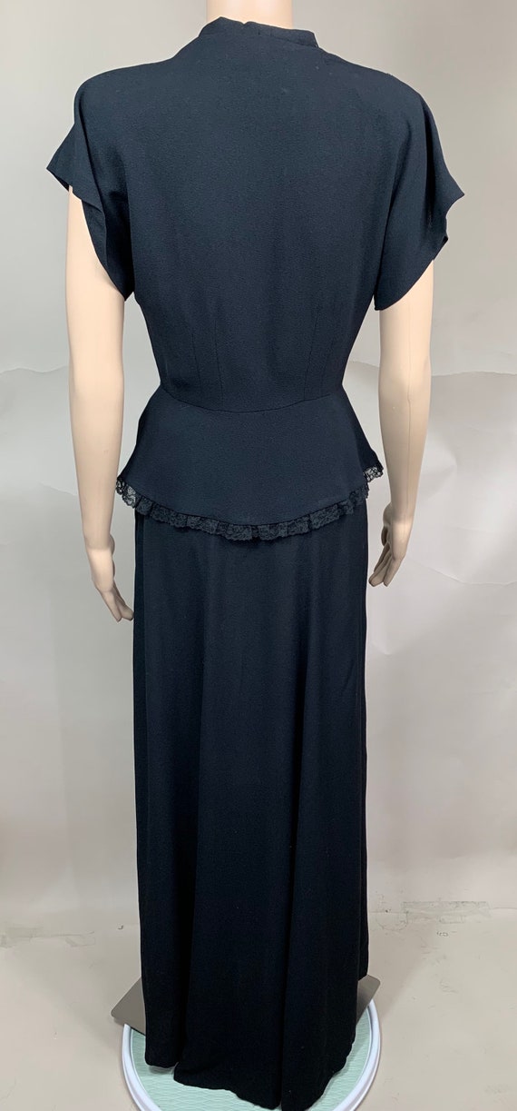 Vintage 1940s Top and Skirt Sm - image 4