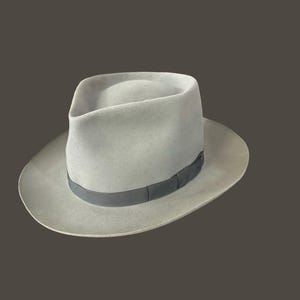 Vintage 1940s Lundstrom Fedora Size 7
