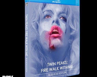 Twin Peaks Fire Walk With Me Blue Rose Edition Custom Blu Ray BD-r