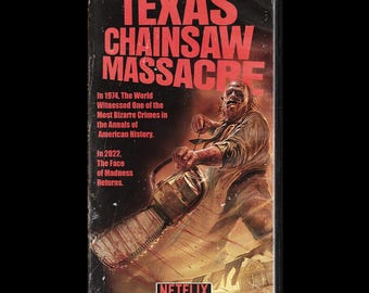 La masacre de Texas 2022: Artefactos VHS personalizados de terror