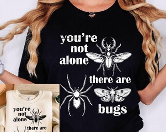 Bugs PNG: Creepy Insect Humor Art, Entomology Joke (Digital Download)