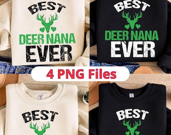 Woodland Deer Mum PNG, Antlers Mama Graphic (Digital Download)