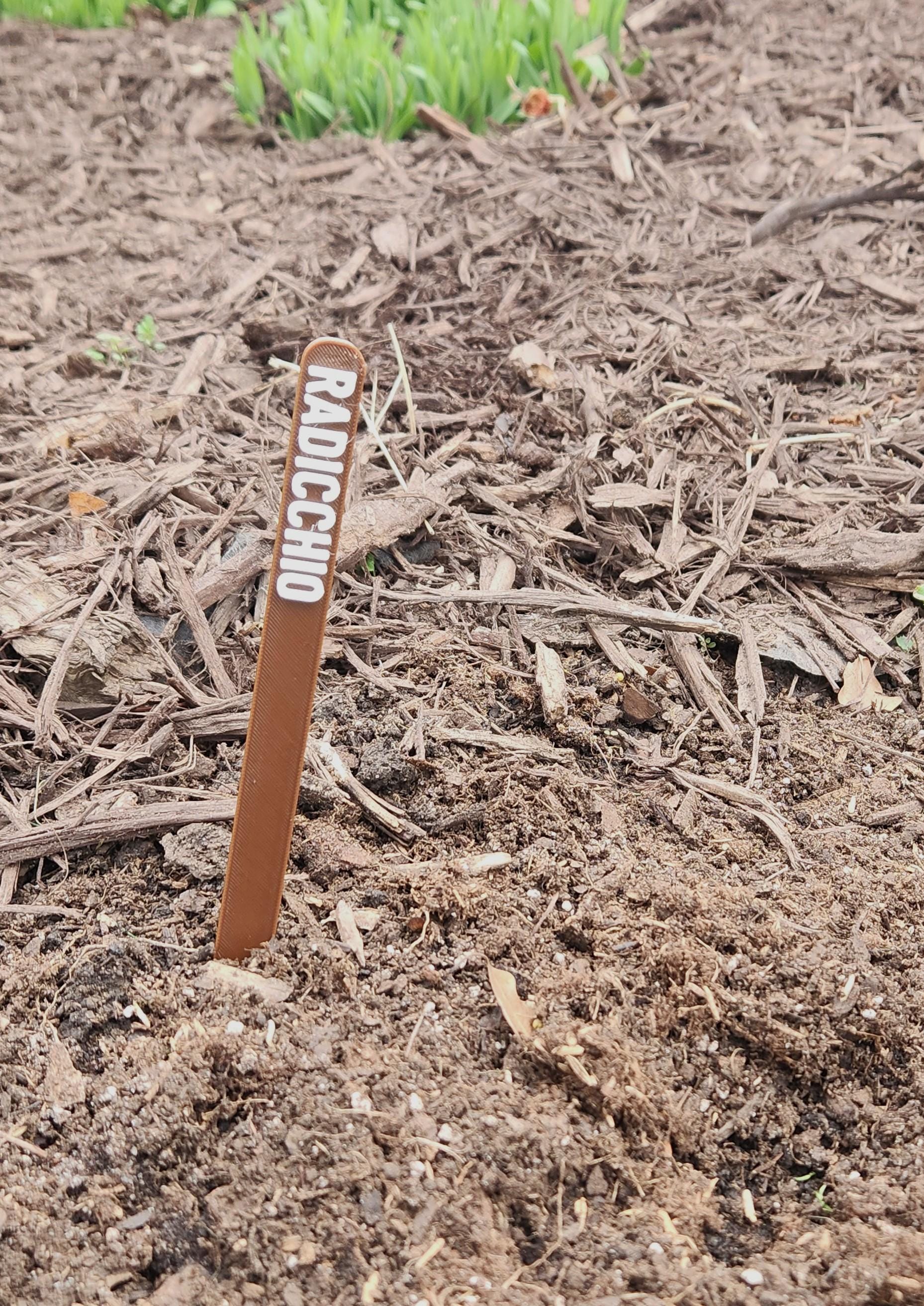 Stake Names Custom Plant Tags / Markers / Stakes With Personalized Names for Herb ...