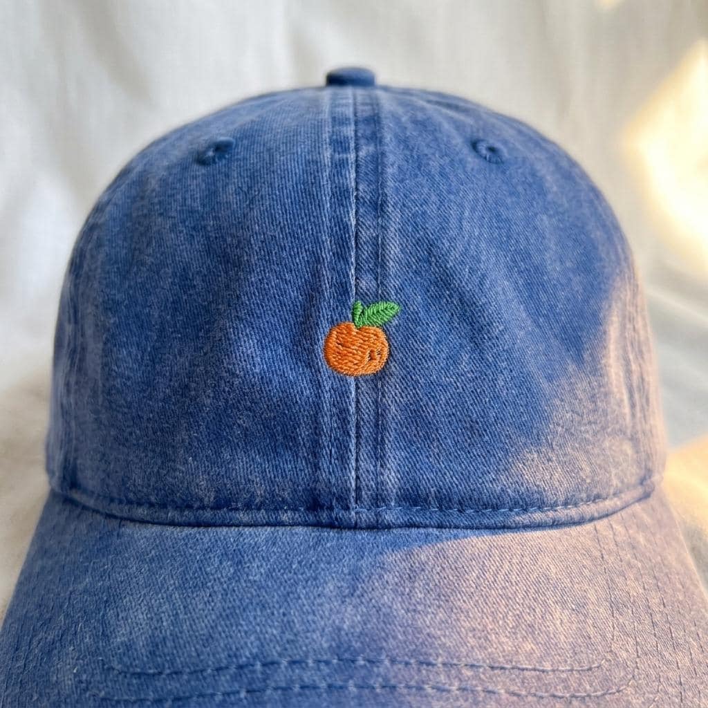 TTT fruits logo cap（NAVY） Fruit Baseball Cap - Etsy