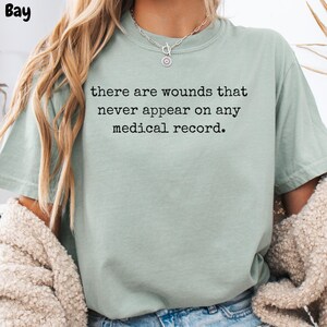 Invisible Wounds Quote, Mental Health Awareness, Emotional Healing, Powerful Saying, Empathetic Gift, Profound Message, Self Care