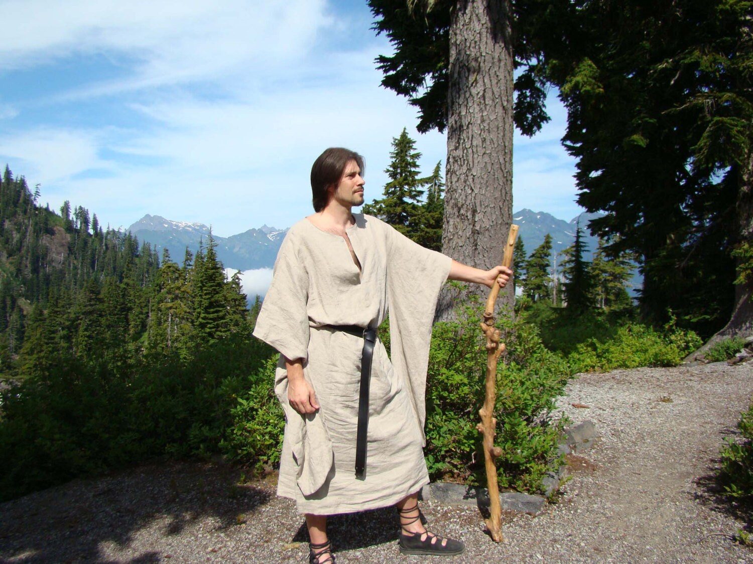 Handmade Mens Medieval / Renaissance ScottishIrish Linen Etsy