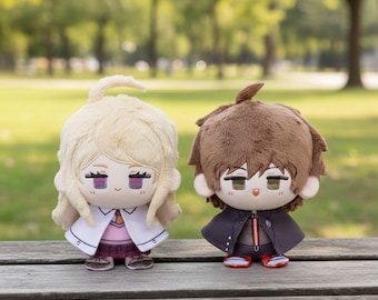 Danganronpa Plushie: 10cm Akamatsu Kaede Naegi Makoto | Game Fan Gift