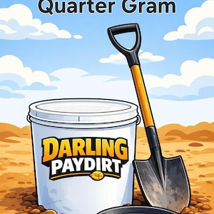 Real gold paydirt quarter gram guaranteed