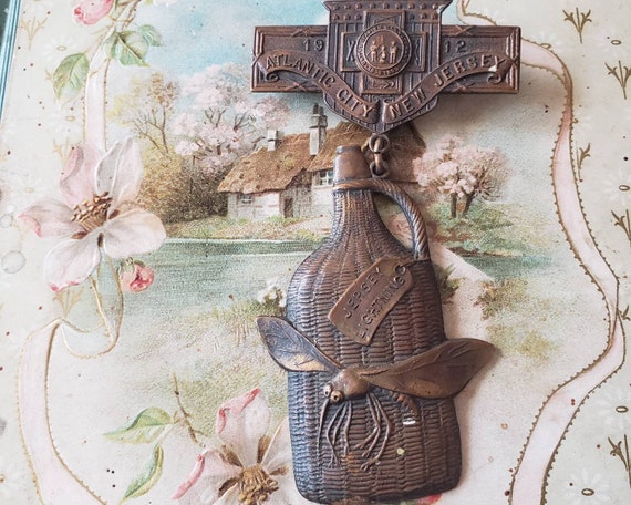 1912 Spanish War Veteran Convention Pin