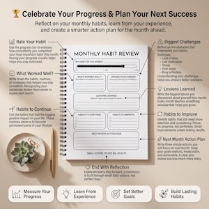 Anxiety Journal PDF | Mental Health Journal | Anxiety Relief Workbook | Overthinking Journal | Self Care Planner image 3