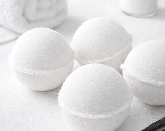 White Velvet Vanilla | 3 Stück | Mineralisch & Sensitiv | Veganes Milchbad | Natürliche Zutaten | Handmade