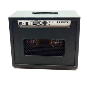 Miniature Amplifier Fe nder Deluxe Reverb 1:6 Scale | Realistic Tiny Amp Replica for mini Guitar, Dollhouse and Action Figure