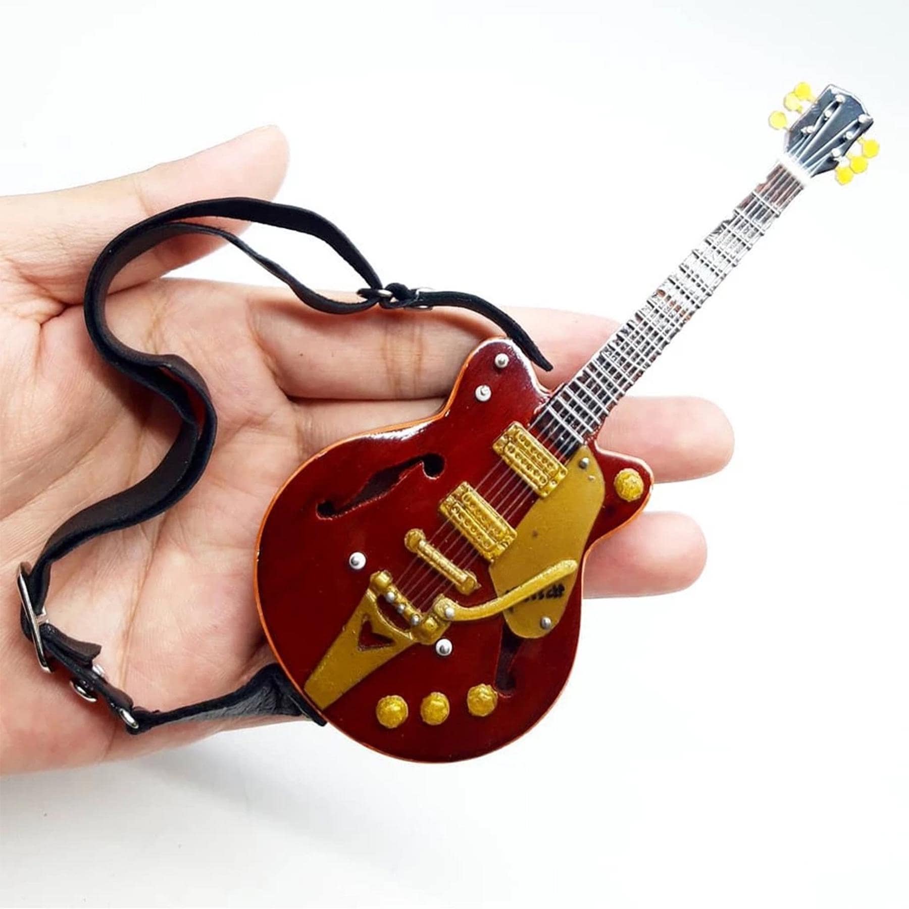 Guitarra Rocky George Harrison Mini guitarra con licencia Fab Four coleccionable de AXE HEAVEN® - México Guitarra Rocky George Harrison Mini guitarra con licencia Fab Four coleccionable de AXE HEAVEN® - México