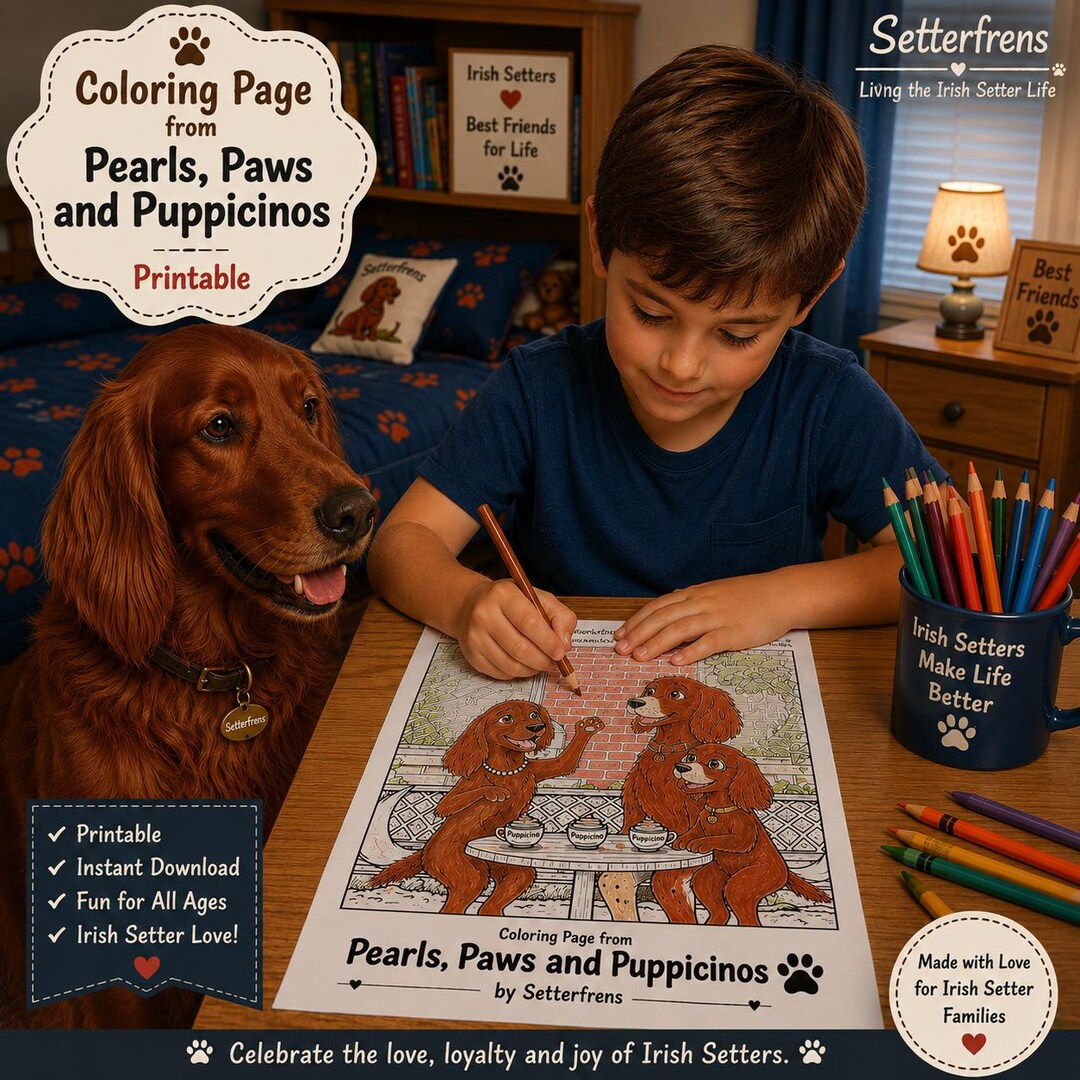 Dog Prinatble Color Worksheet.pdf Dog Coloring Page Kids Printable Dog Activity Sheet PDF Download - Etsy