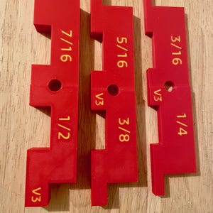 CAD Download - Woodworking Jig - 3d Setup Blocks Gaugesfor Router/Tablesaw - PN 1003-101