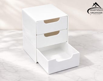 Gelaagde mini-opbergdoos | Gelaagde lade-organizer voor bureau, kantoorbenodigdheden aan huis