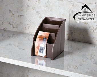 Desktop-organizeretui | Multifunctionele houder voor afstandsbediening en telefoonstandaard
