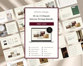 Interior Design Business Bundle | Interior Designer Templates Bundle | Client Presentations, FF&E