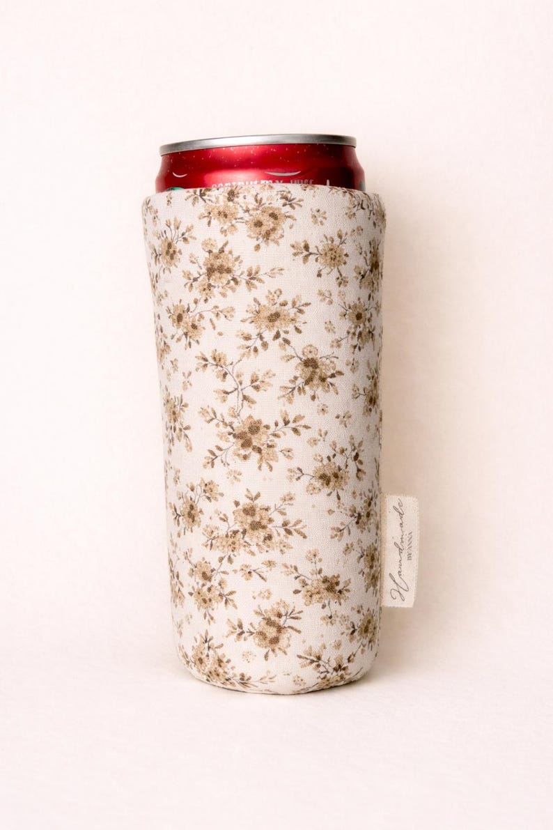Koozie de lata hecho a mano imagen 5
