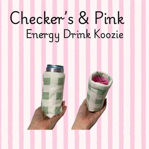 Koozie de lata hecho a mano imagen 1