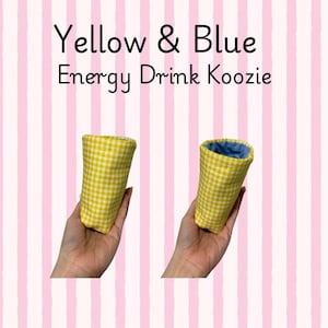 Koozie de lata hecho a mano imagen 3