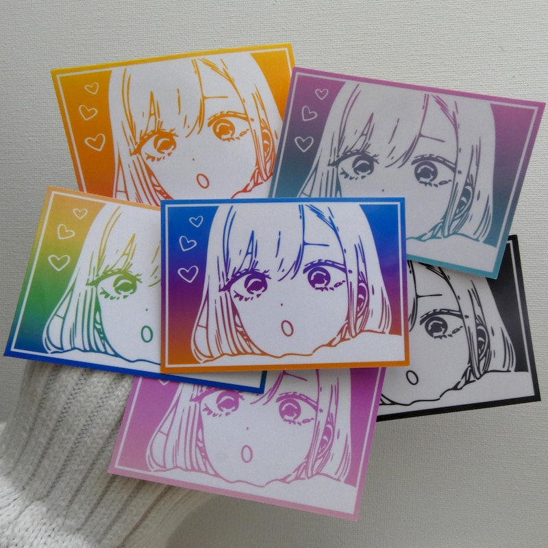 Pin up Stickers Anime - Etsy